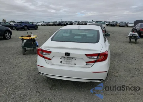 2021 Honda Accord Hybrid из США, поврежденный, VIN 1HGCV3F10MA022663